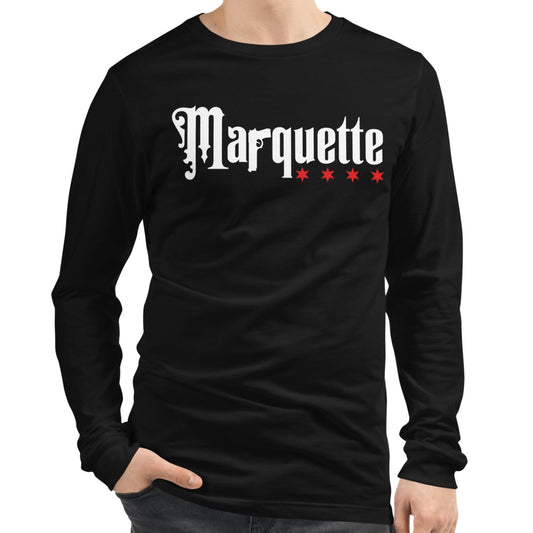 Chicago Police Marquette Ogden District 010 Unisex Long Sleeve Tee | Law Enforcement Apparel