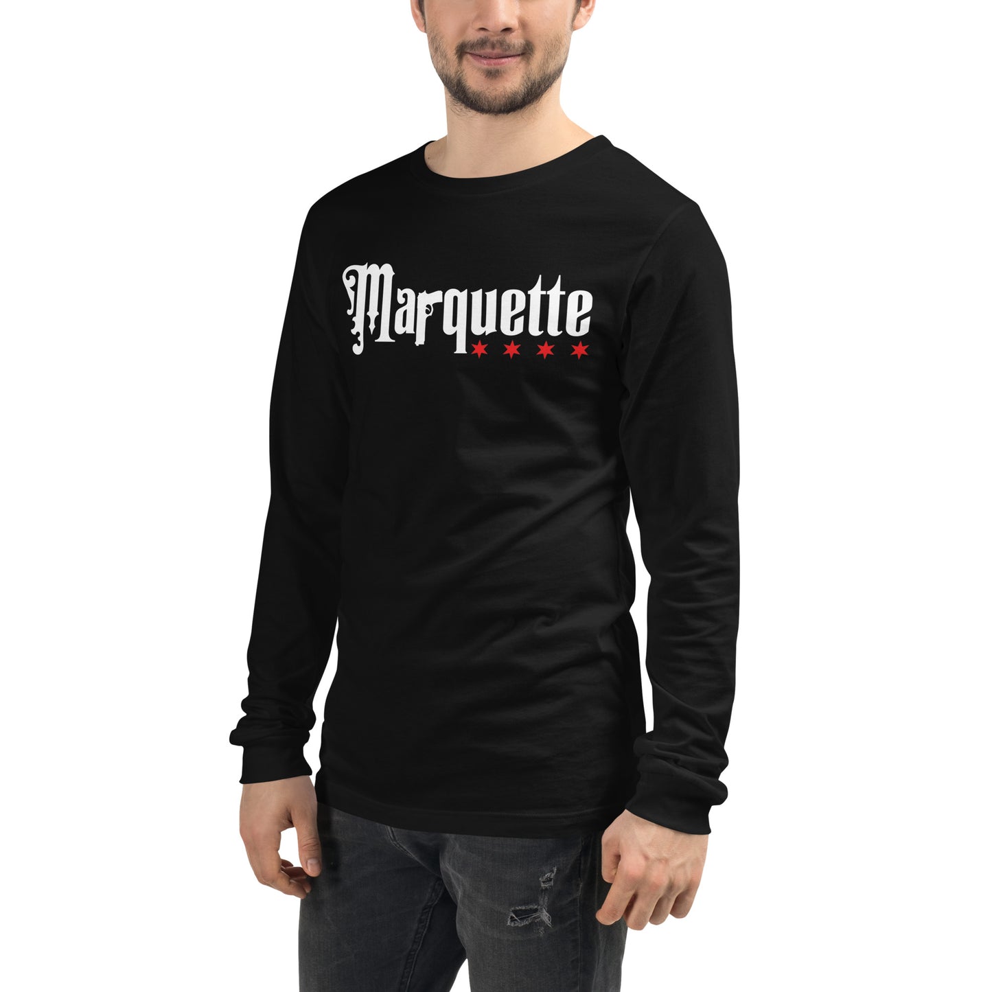 Chicago Police Marquette Ogden District 010 Unisex Long Sleeve Tee | Law Enforcement Apparel