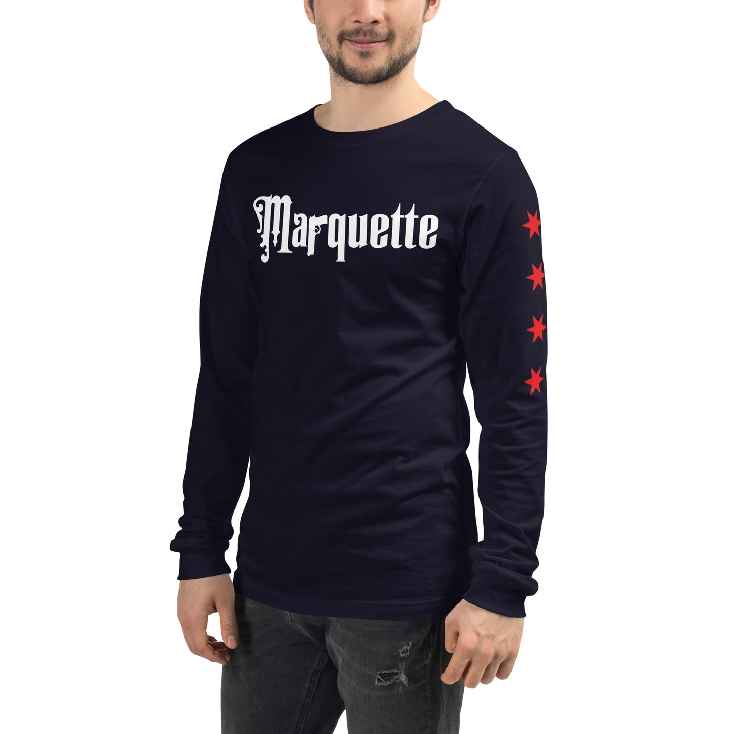 Chicago Police Marquette Ogden District 010 Unisex Long Sleeve Tee | Law Enforcement Apparel