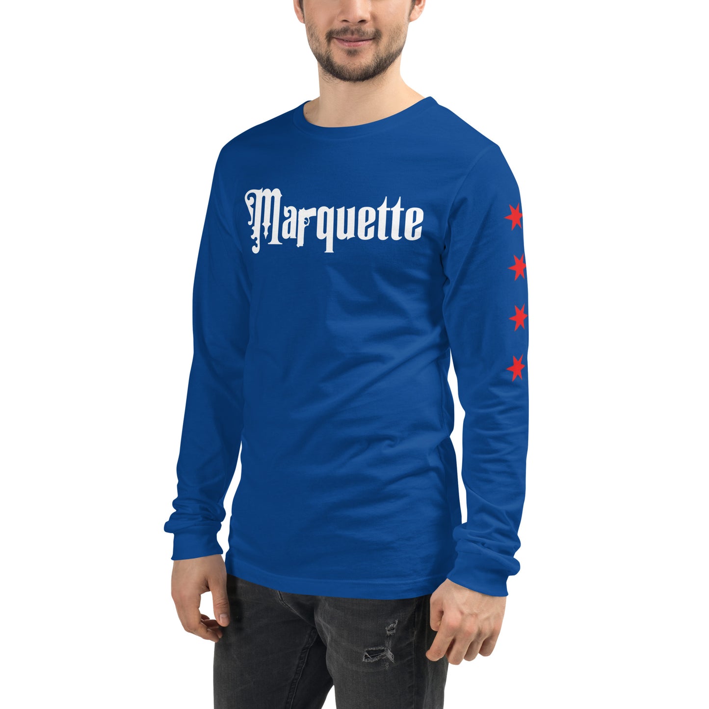 Chicago Police Marquette Ogden District 010 Unisex Long Sleeve Tee | Law Enforcement Apparel