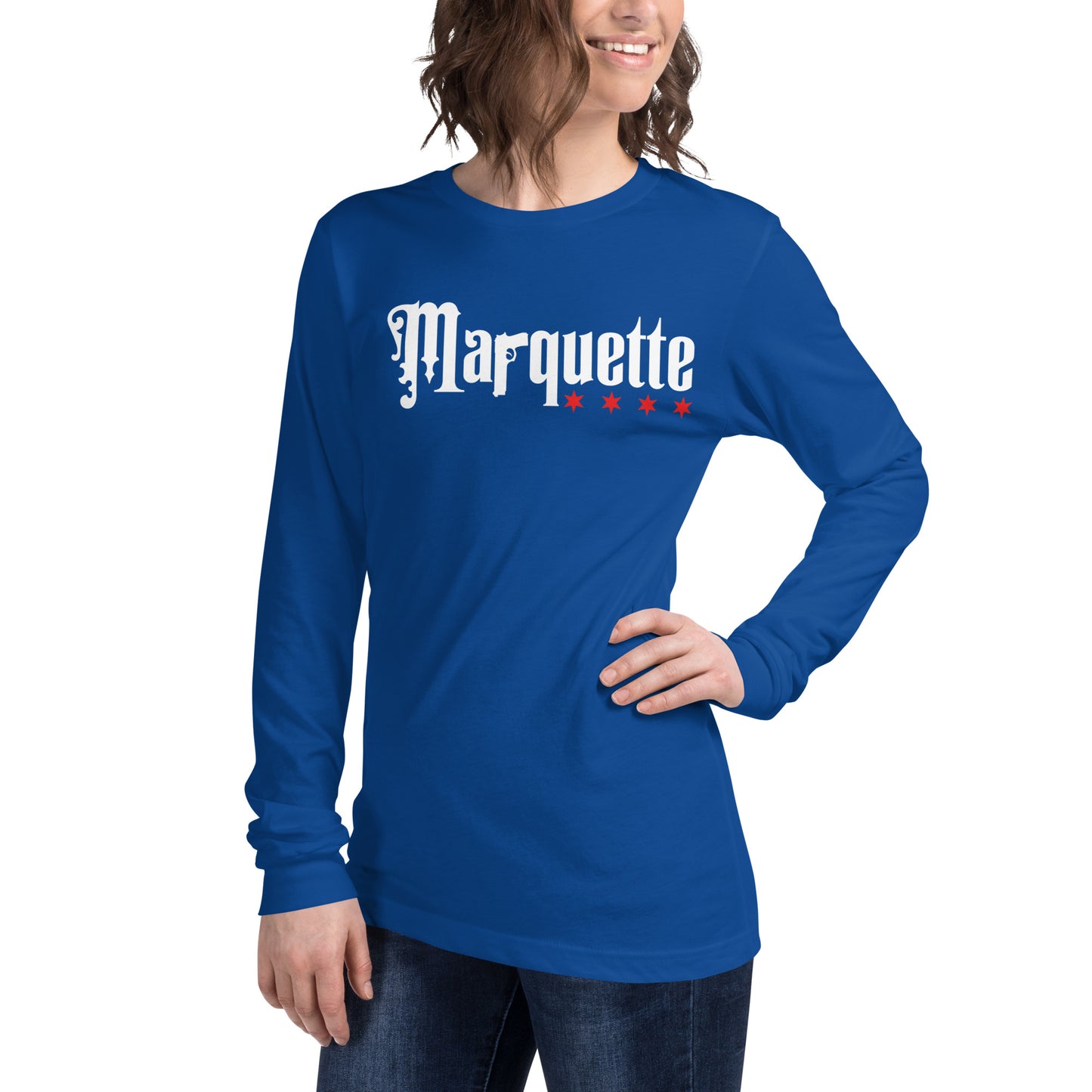 Chicago Police Marquette Ogden District 010 Unisex Long Sleeve Tee | Law Enforcement Apparel