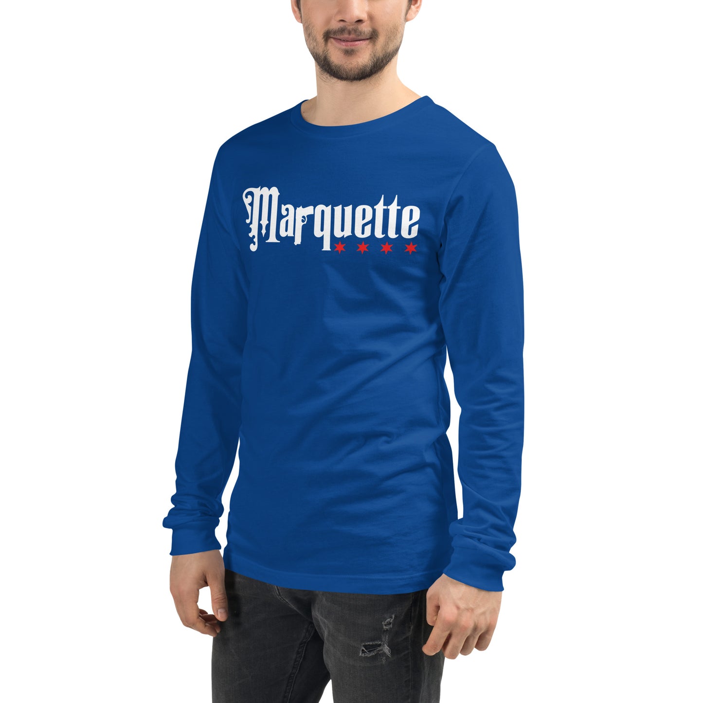 Chicago Police Marquette Ogden District 010 Unisex Long Sleeve Tee | Law Enforcement Apparel