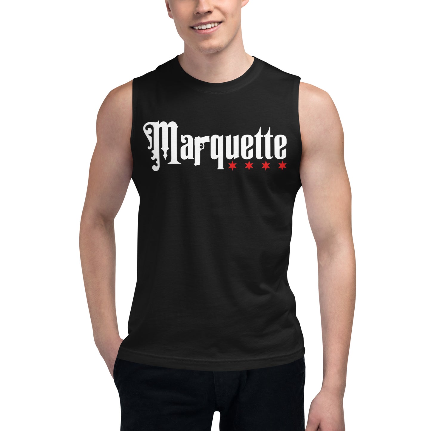 Chicago Police 010th District Marquette Muscle Shirt - Law Enforcement Support