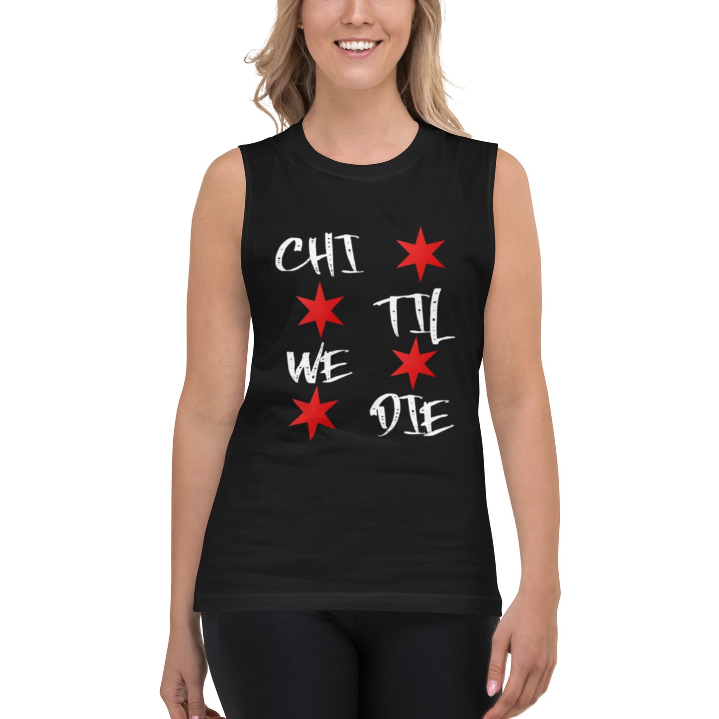 'Chi Til We Die' Chicago Themed Muscle Tank Top | Windy City Apparel