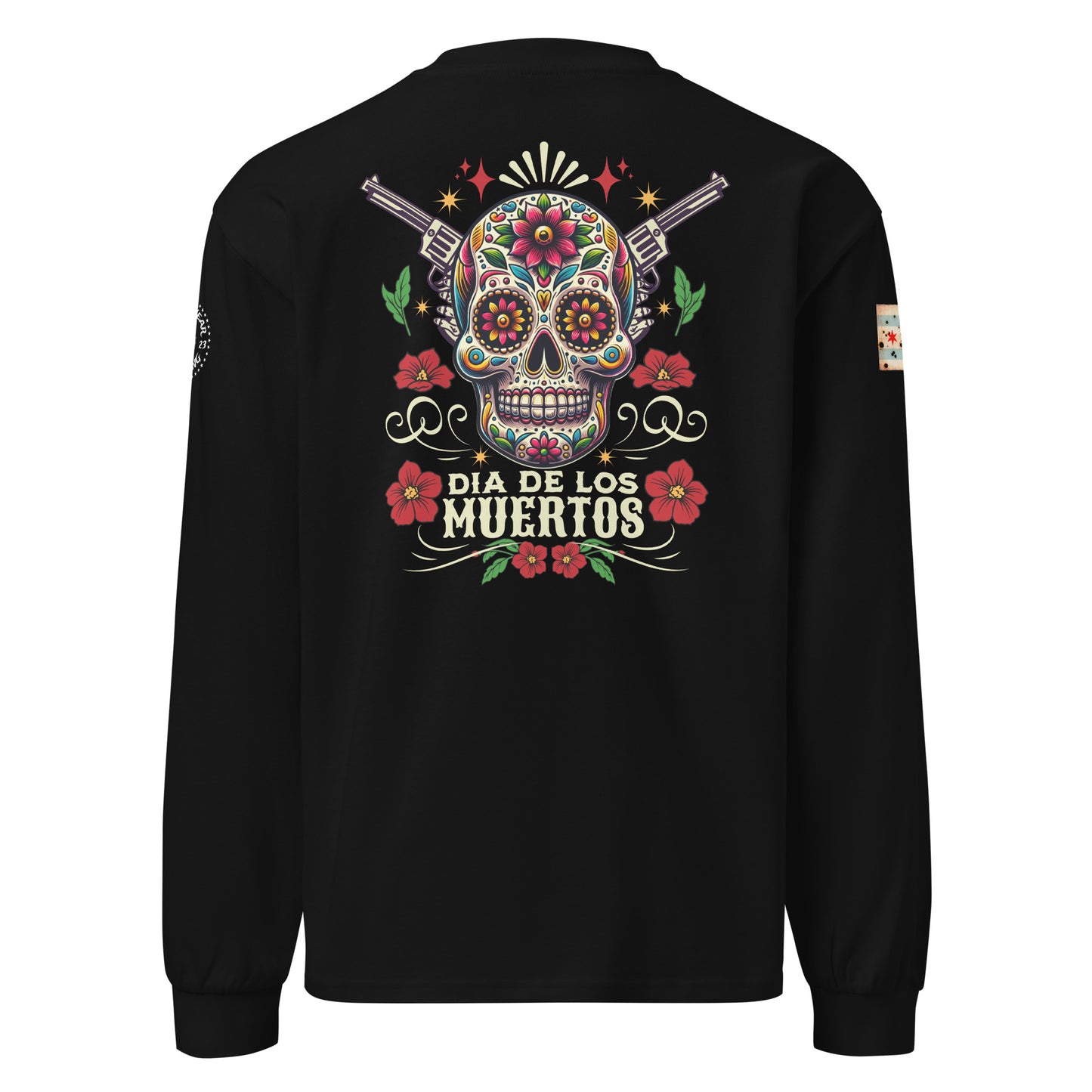Chicago Police Dia De Los Muertos Light Weight Sweatshirt