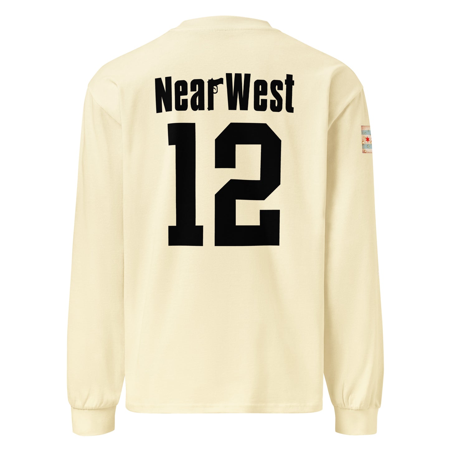 District 012 - Near West: Chicago Police Sopranos Inspired Heavy Weight Long Sleeve T-Shirt by Alpha Wear