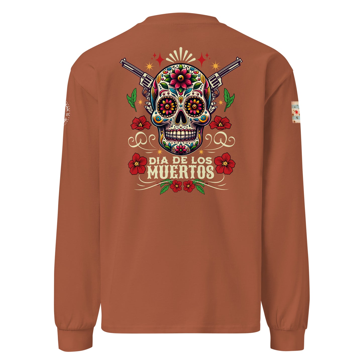 Chicago Police Dia De Los Muertos Light Weight Sweatshirt