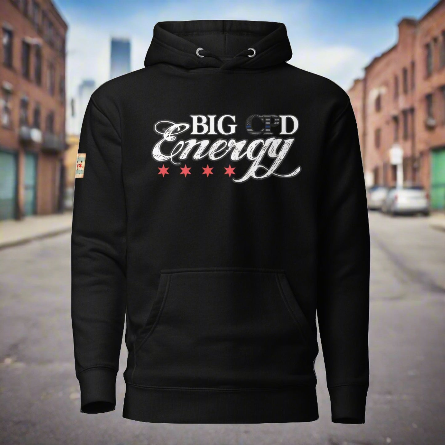 Original Big D Energy Chicago Police Hoodie