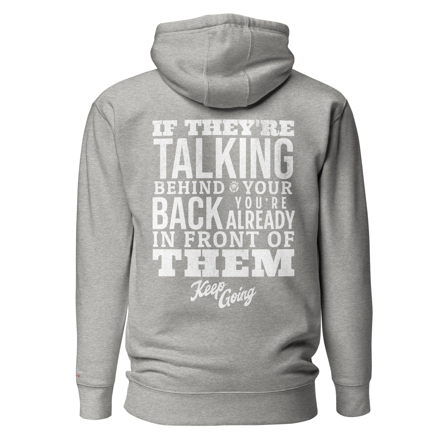 “Keep Going” Motivational Hoodie by Alpha Hockey Club