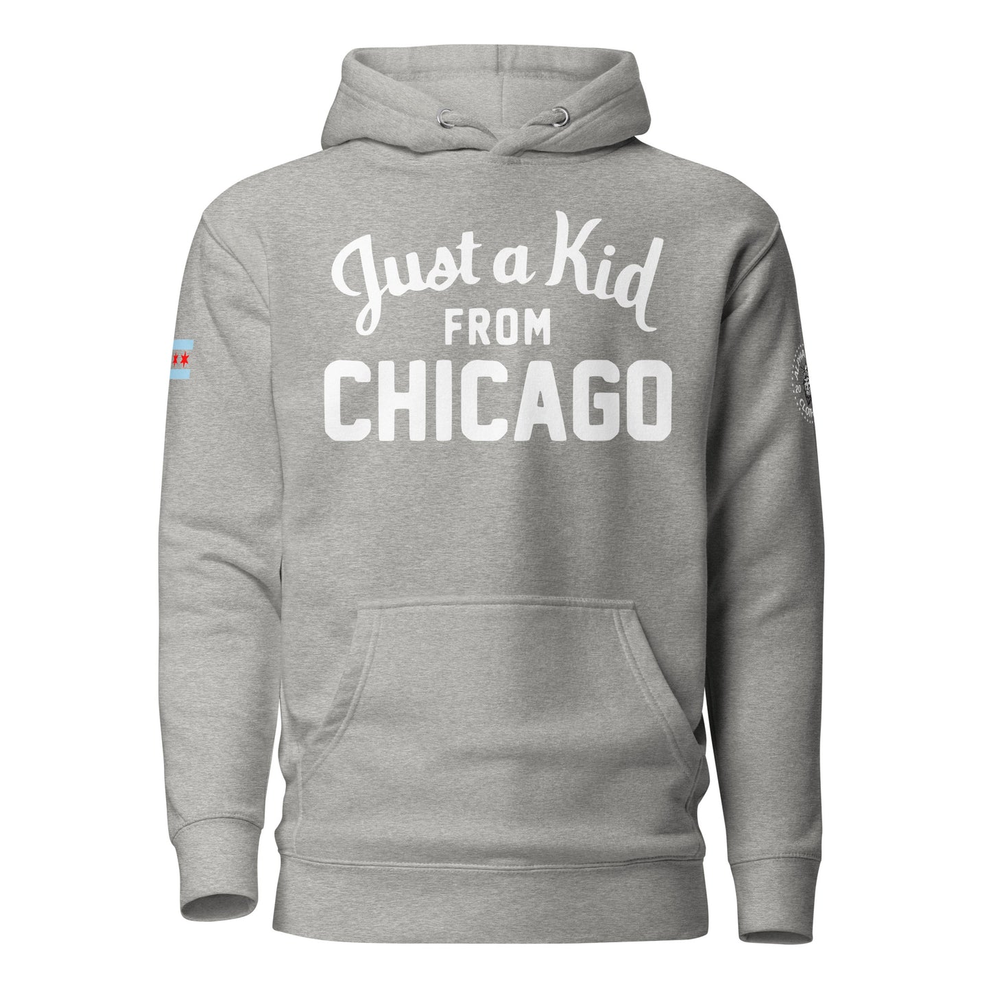 “Just a Kid from Chicago” Hoodie by Alpha Wear