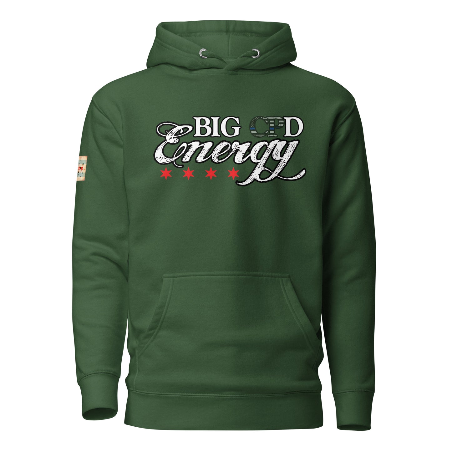 Original Big D Energy Chicago Police Hoodie