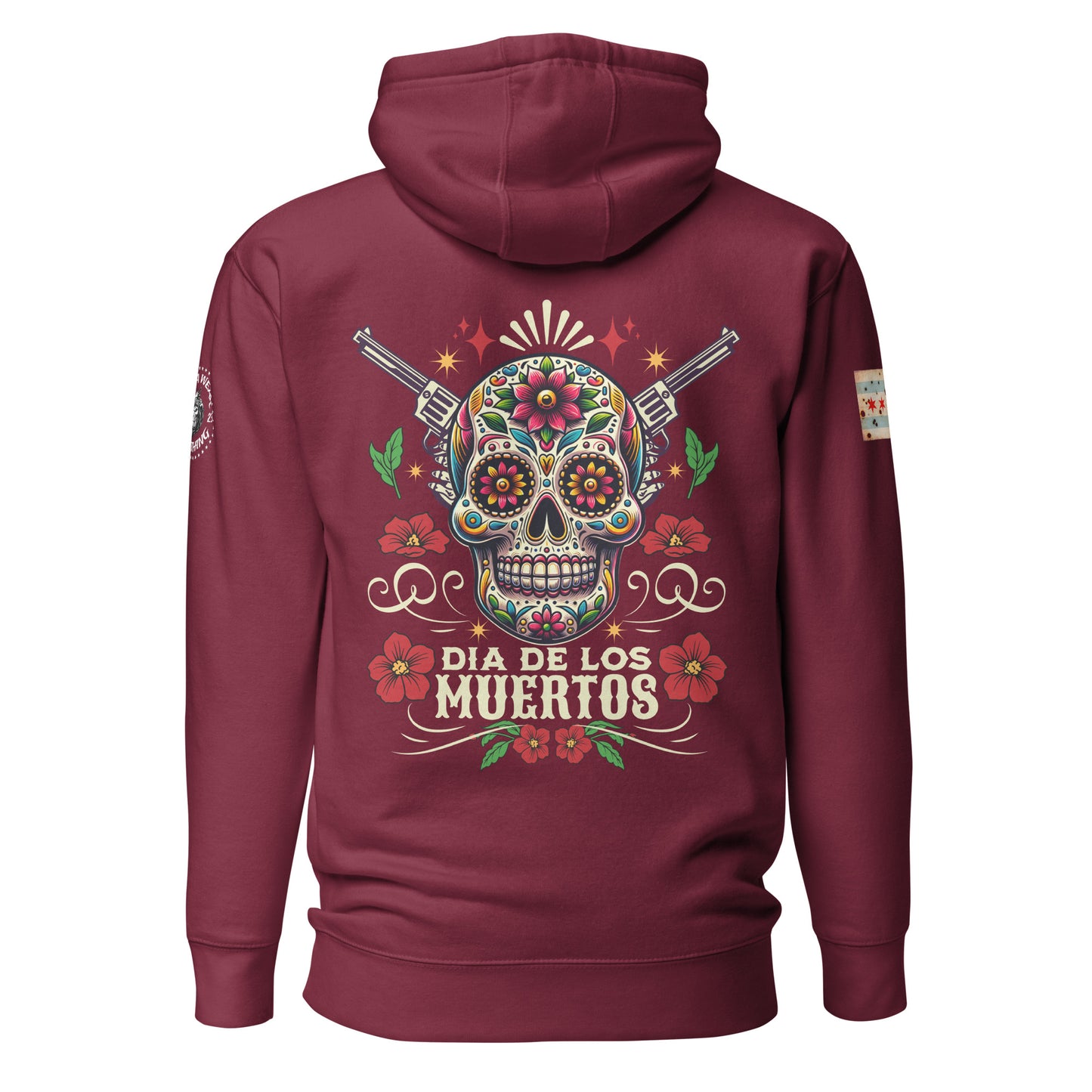 Chicago Police "Dia De Los Muertos" Hoodie by Alpha Wear