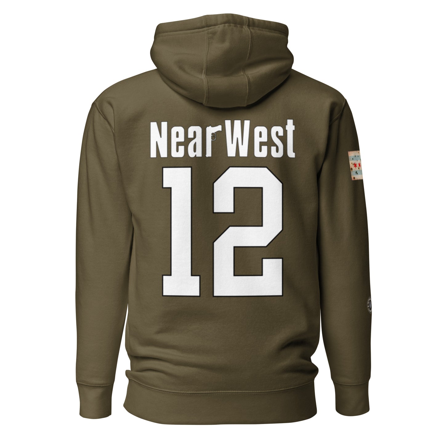 District 012 - Near West: Chicago Police Sopranos Inspired Hoodie by Alpha Wear