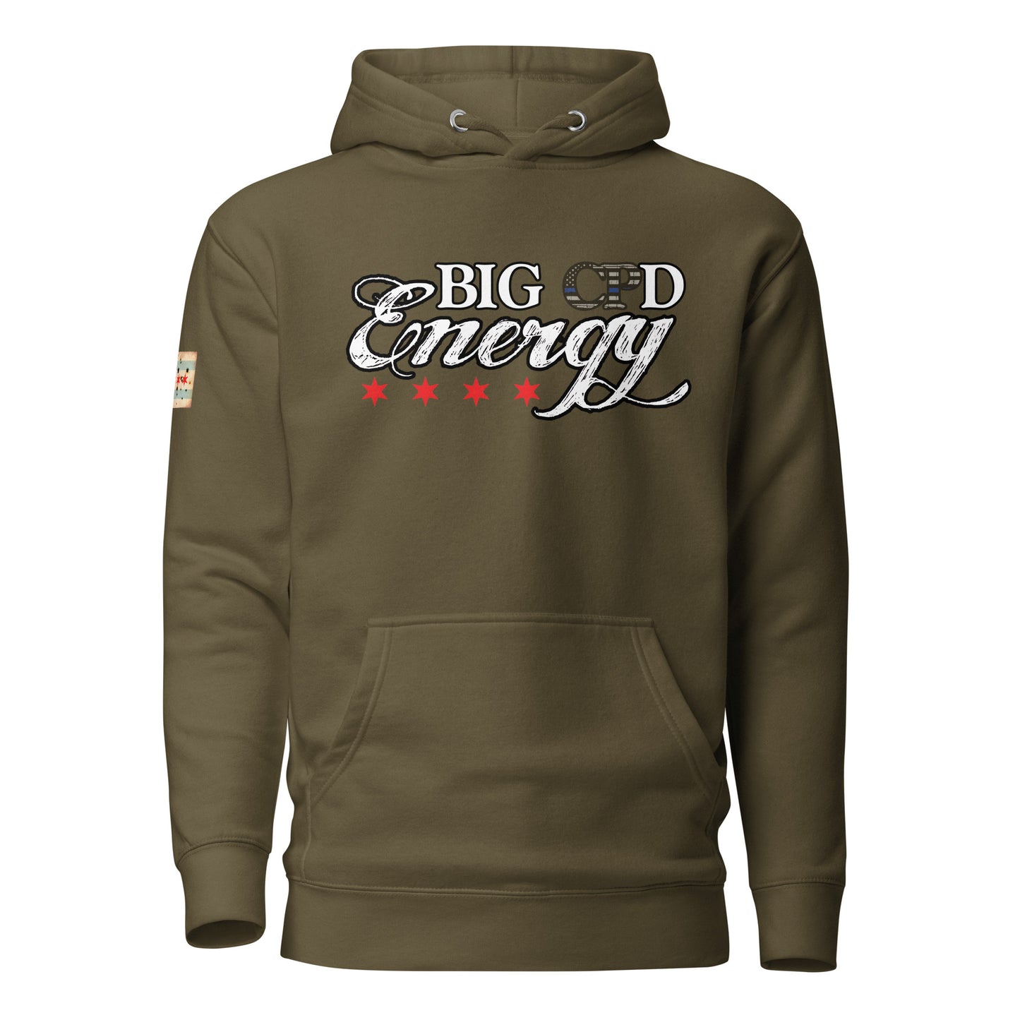 Original Big D Energy Chicago Police Hoodie