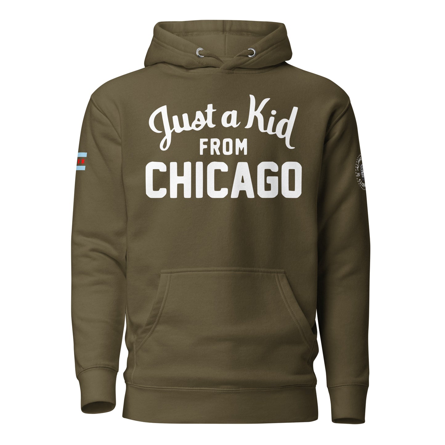 “Just a Kid from Chicago” Hoodie by Alpha Wear