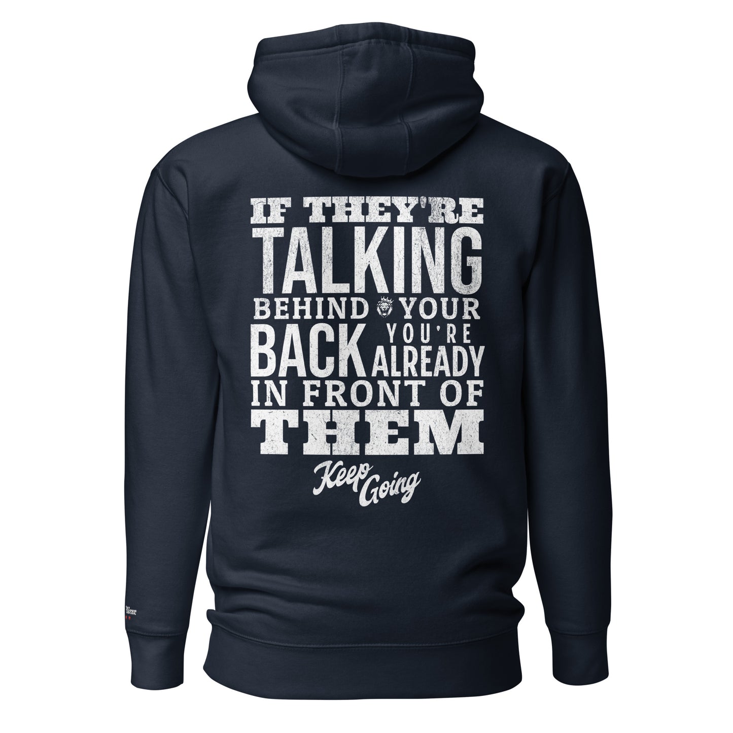 “Keep Going” Motivational Hoodie by Alpha Hockey Club