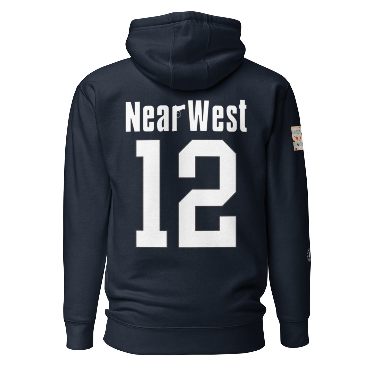 District 012 - Near West: Chicago Police Sopranos Inspired Hoodie by Alpha Wear