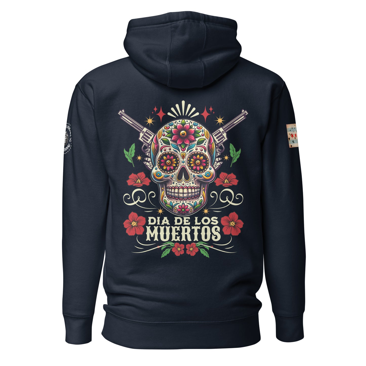 Chicago Police "Dia De Los Muertos" Hoodie by Alpha Wear