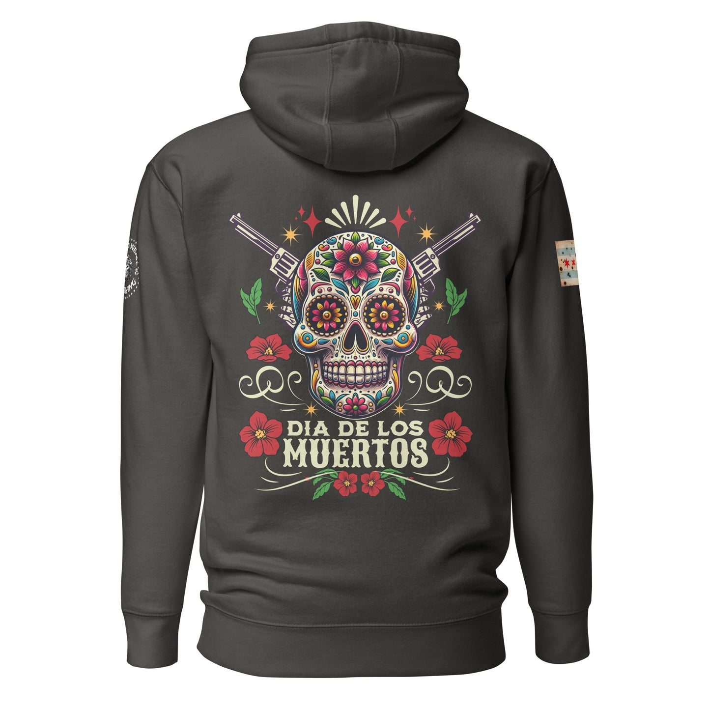 Chicago Police "Dia De Los Muertos" Hoodie by Alpha Wear