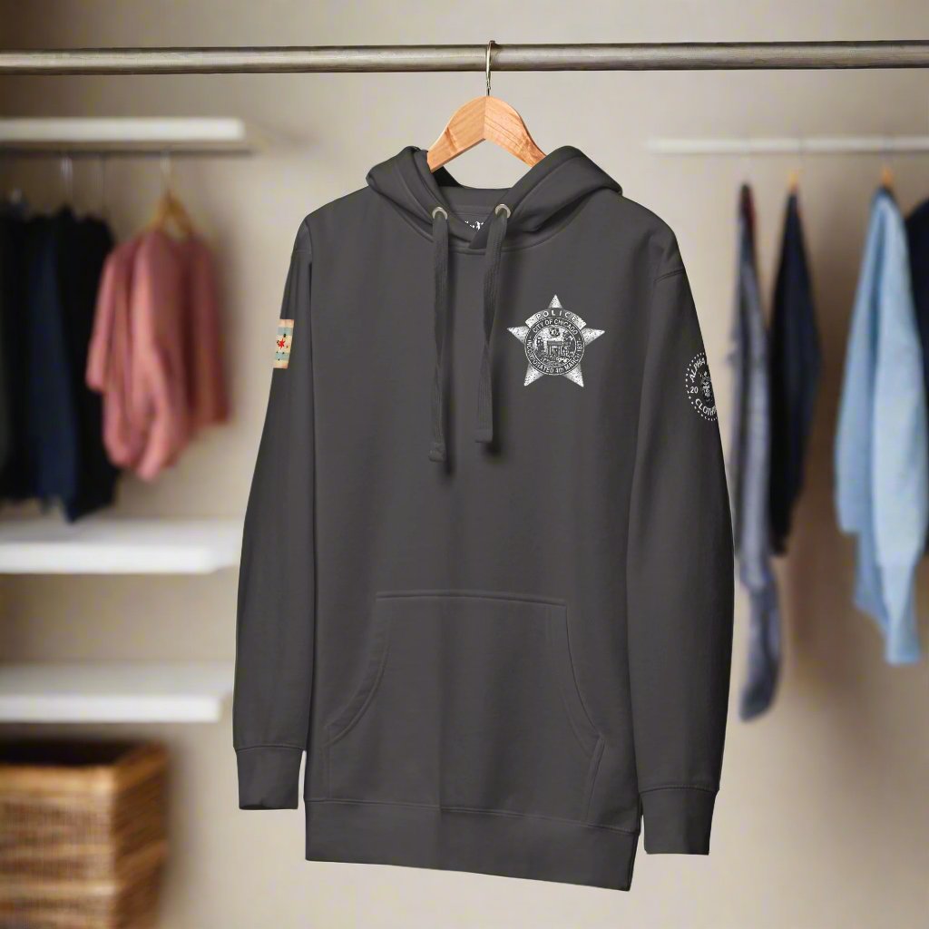 Area 2 - Chicago Police Detective Division Area 2 “Sniper Skull” Hoodie by Alpha Wear