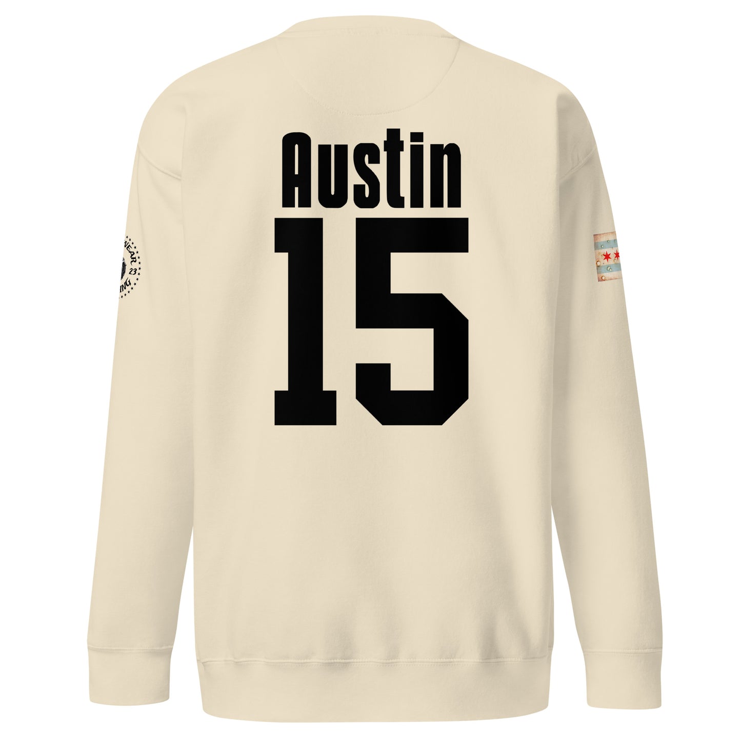 District 015 - Chicago Police 015th District Austin Sopranos Inspired Crewneck Sweatshirt by Alpha Wear