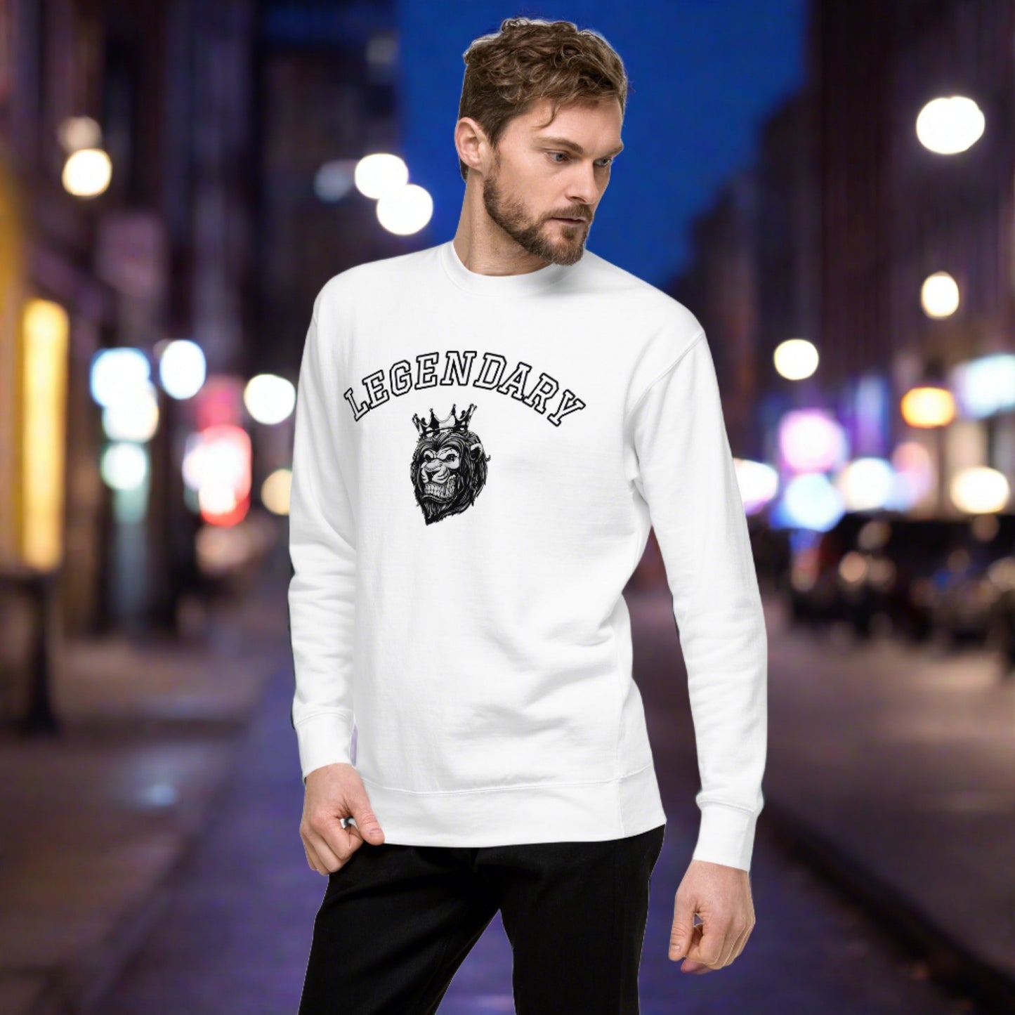 Alpha Wear Clothing Original Legendary Sweatshirt: Make a Statement in Style