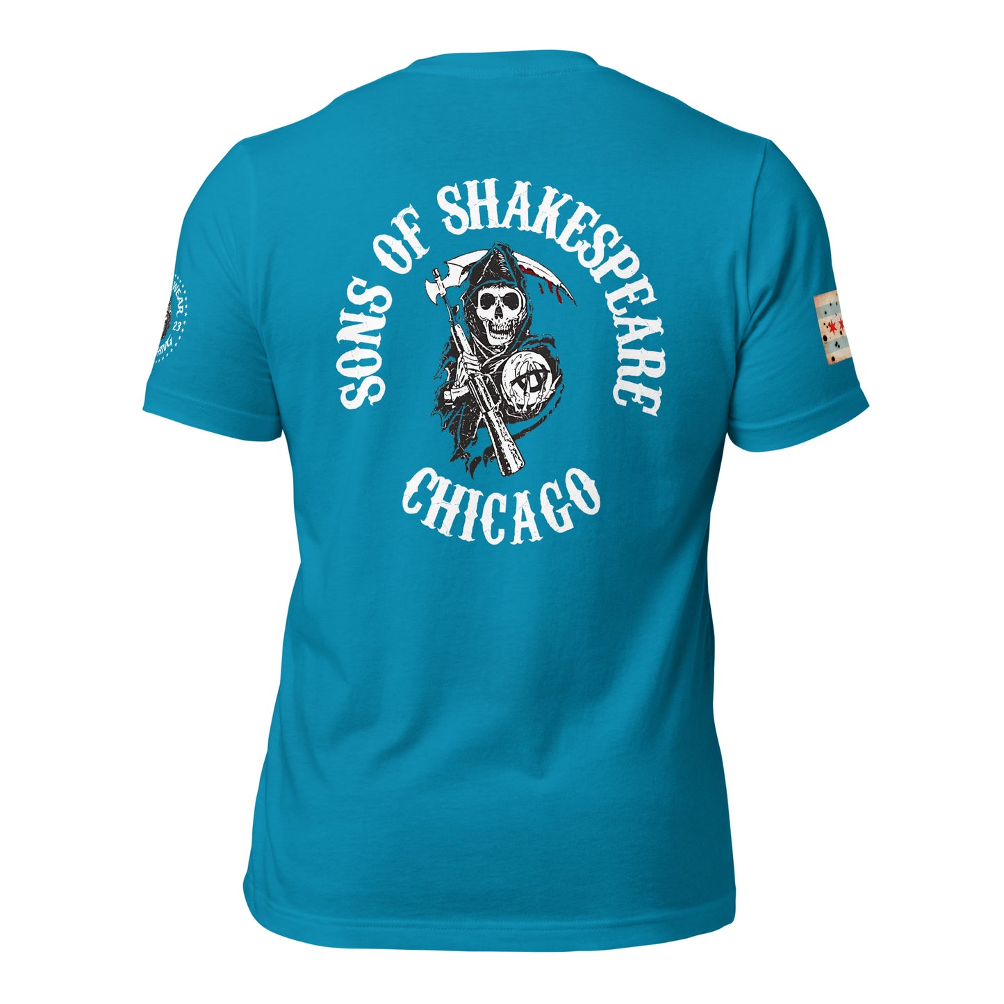 District 014 - Shakespeare: Chicago Police Sons of Anarchy Inspired Tee Shirt