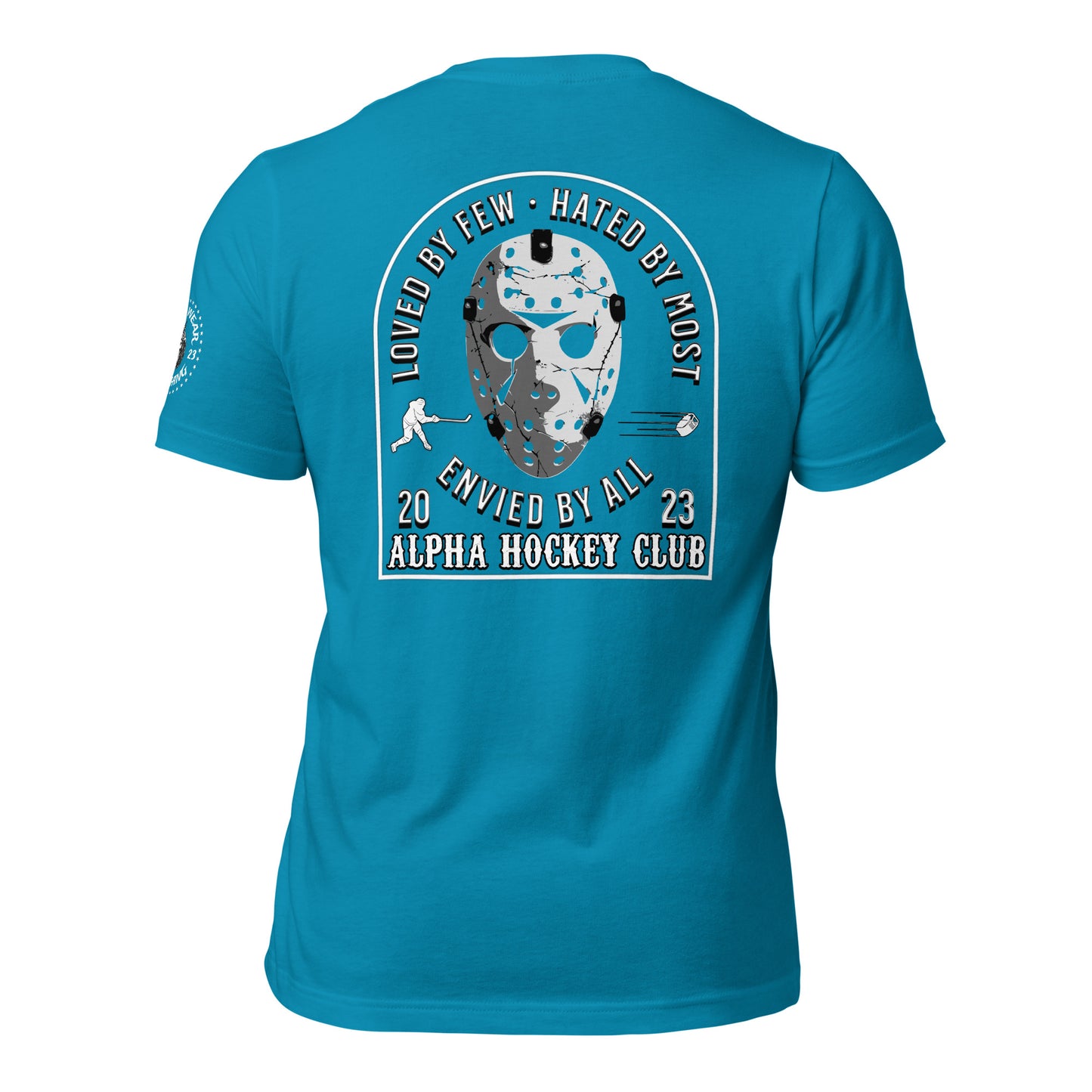 Alpha Hockey Club: Envied By All Tee Shirt - Original Alpha Wear Clothing