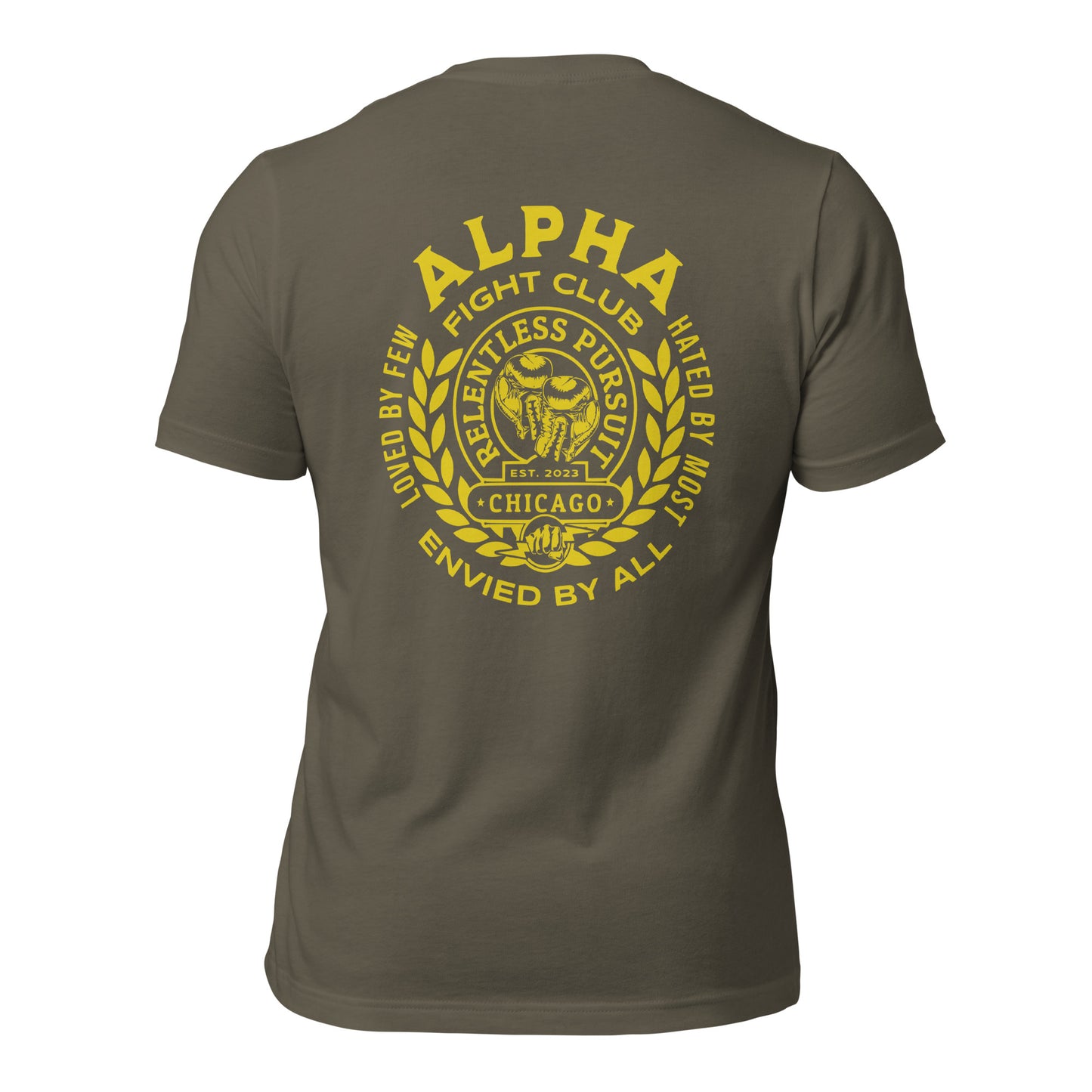 Alpha Fight Club Tee Shirt: Premium Men’s Fitness Apparel