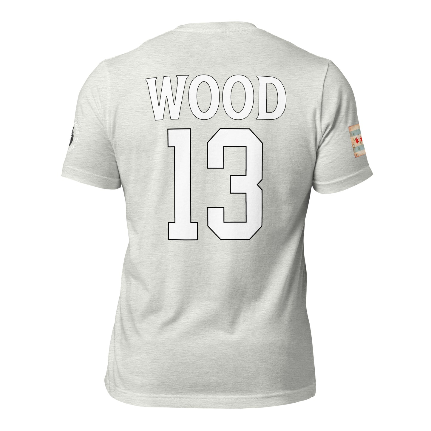 District 013 - Wood: Chicago Police Wood District 13 Jersey T-Shirt