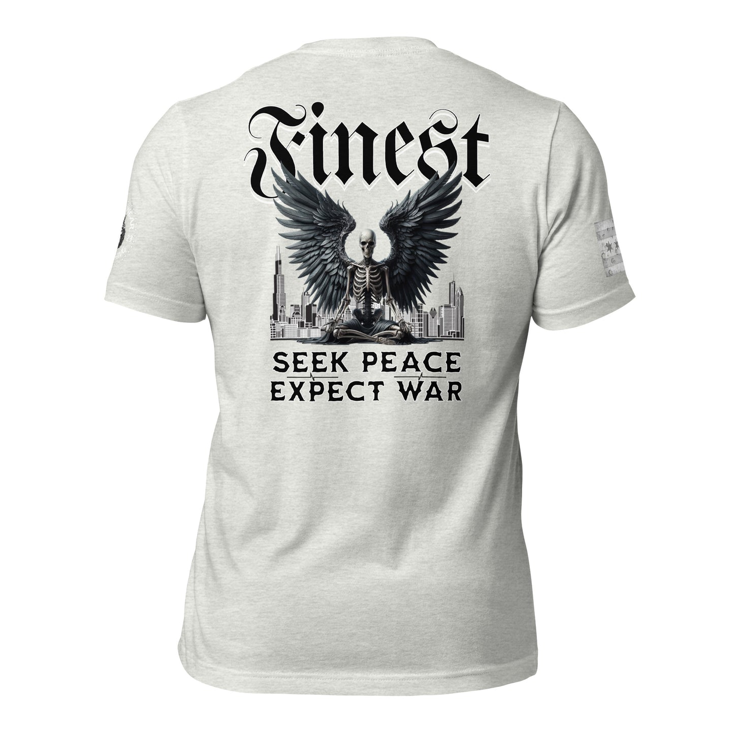 "Seek Peace, Expect War" Chicago Police Department T-Shirt by Alpha Wear