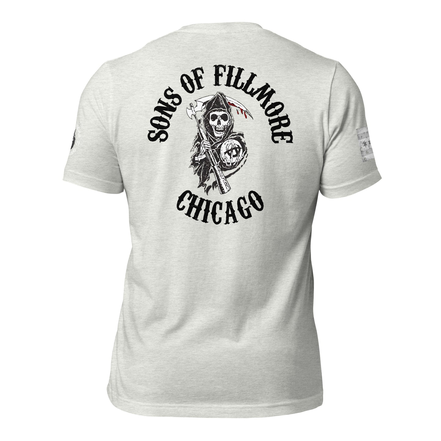 District 011 - Chicago Police 011th District Fillmore Sons of Anarchy T-Shirt by Alpha Wear