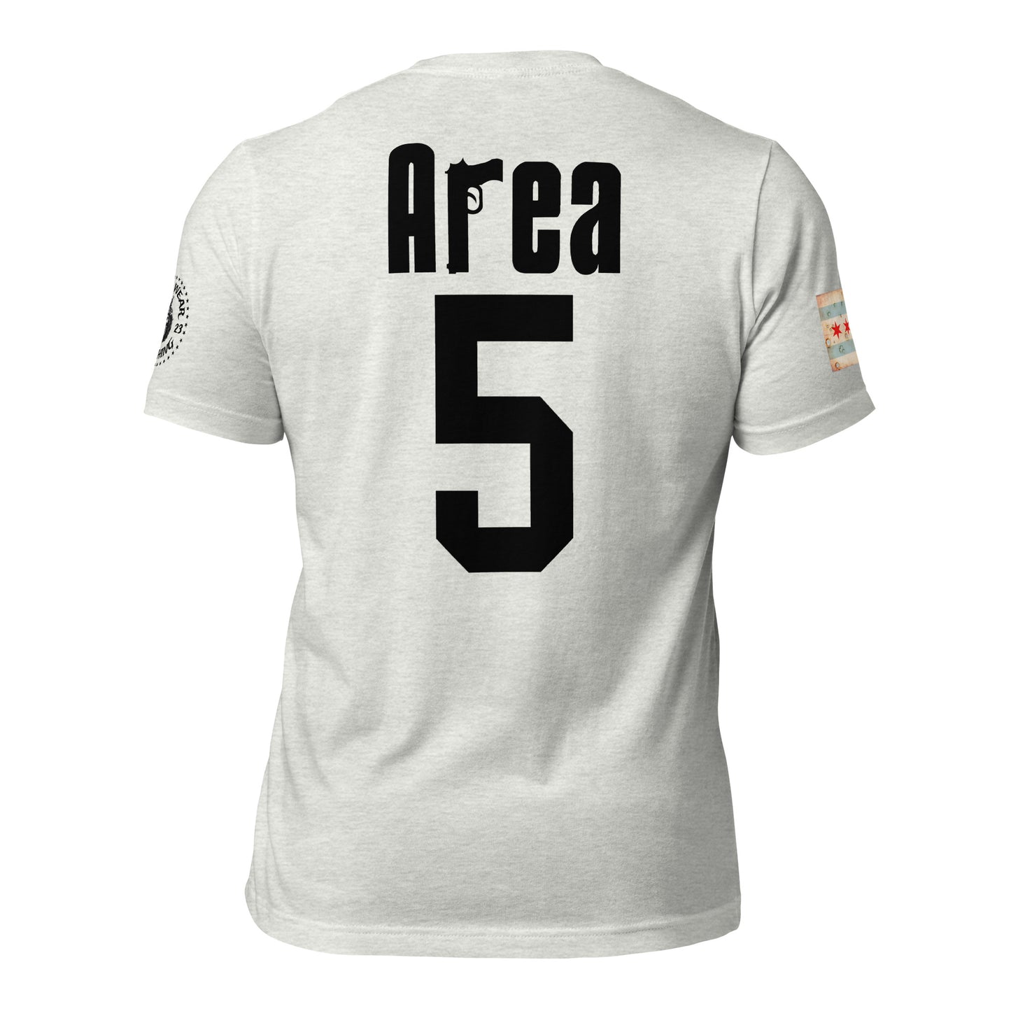 Area 5 - Chicago Police Detective Division Area 5 Sopranos Inspired T-Shirt By Alpha Wear