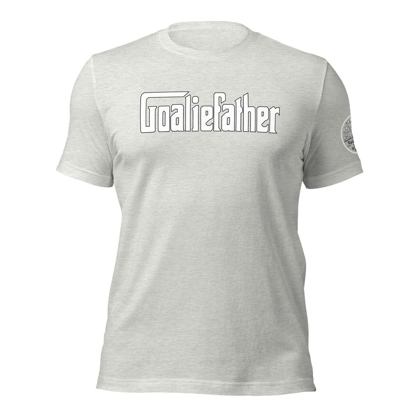 Alpha Hockey Club Goaliefather: Original Godfather Themed Tee Shirt