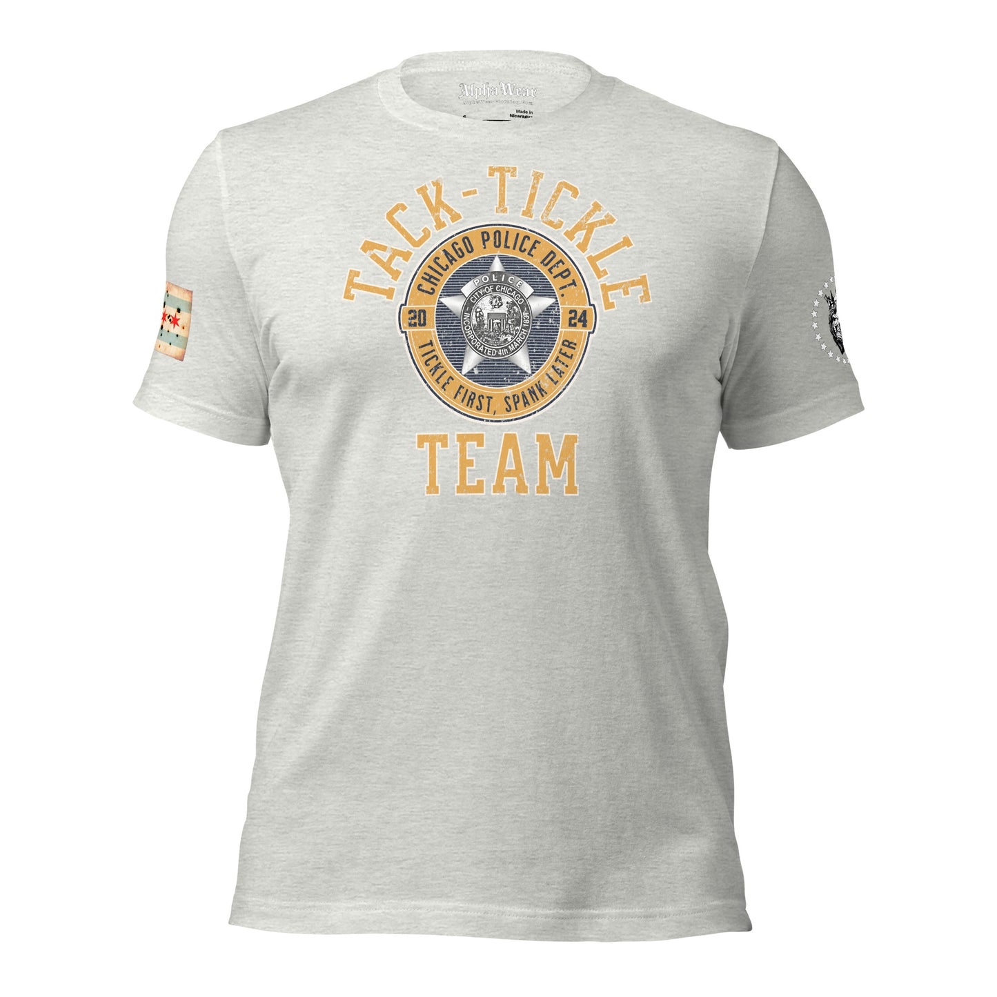 Chicago Police Tack-Tickle Team T-Shirt Tee Shirt