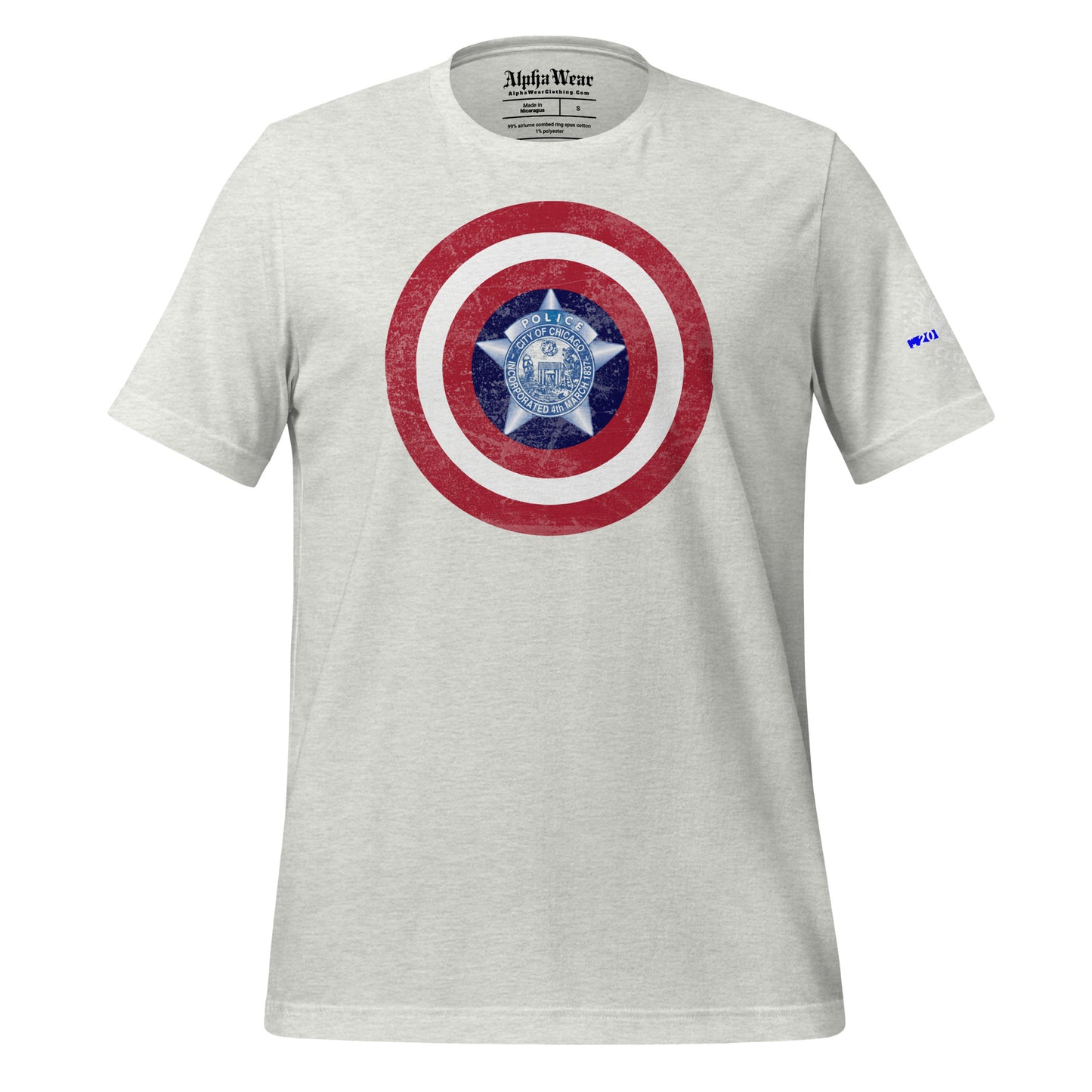 The Chicago Police Captain America T-Shirt