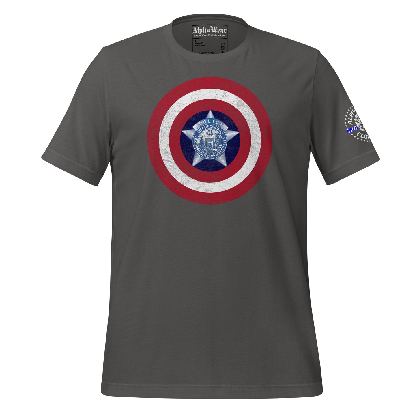 The Chicago Police Captain America T-Shirt