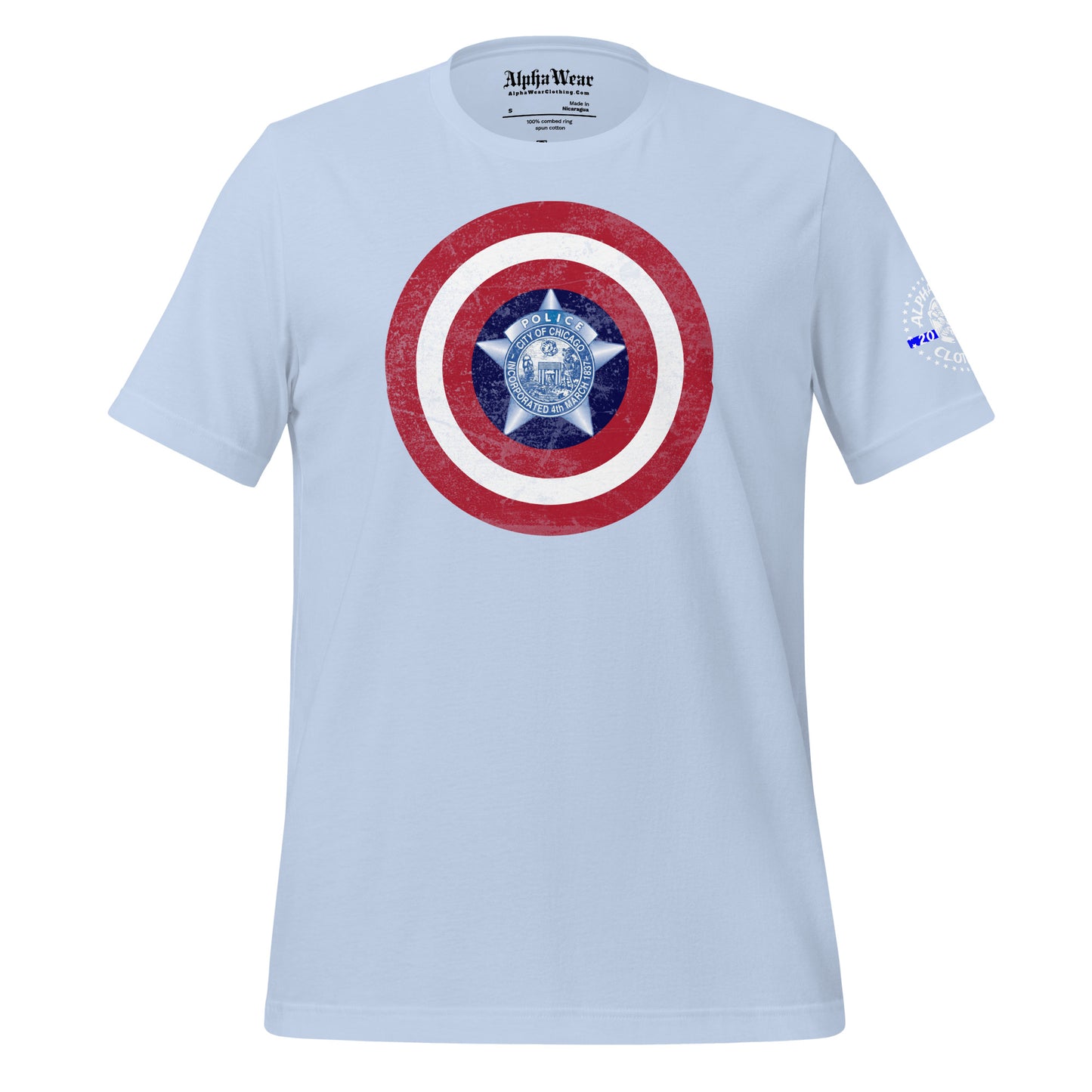 The Chicago Police Captain America T-Shirt