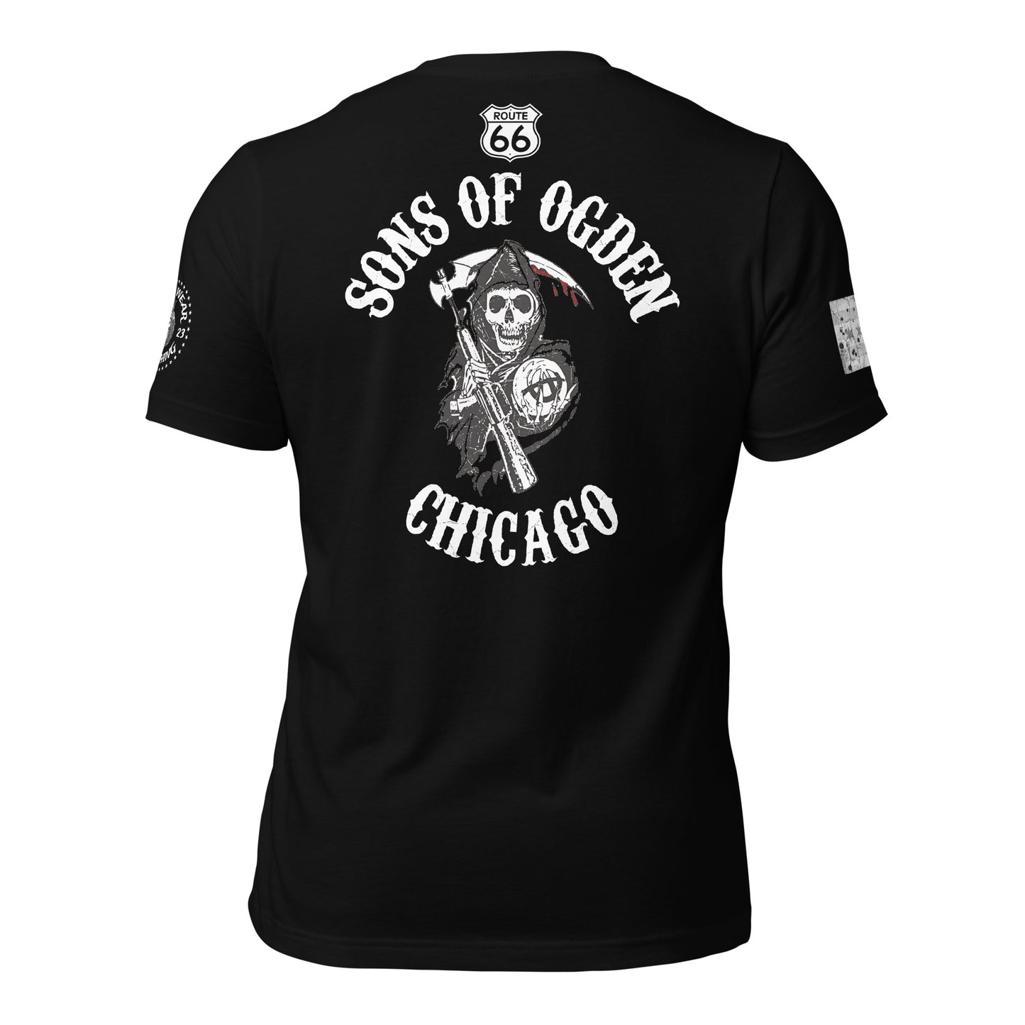 District 010 - Ogden: Chicago Police Sons of Anarchy Inspired Tee Shirt