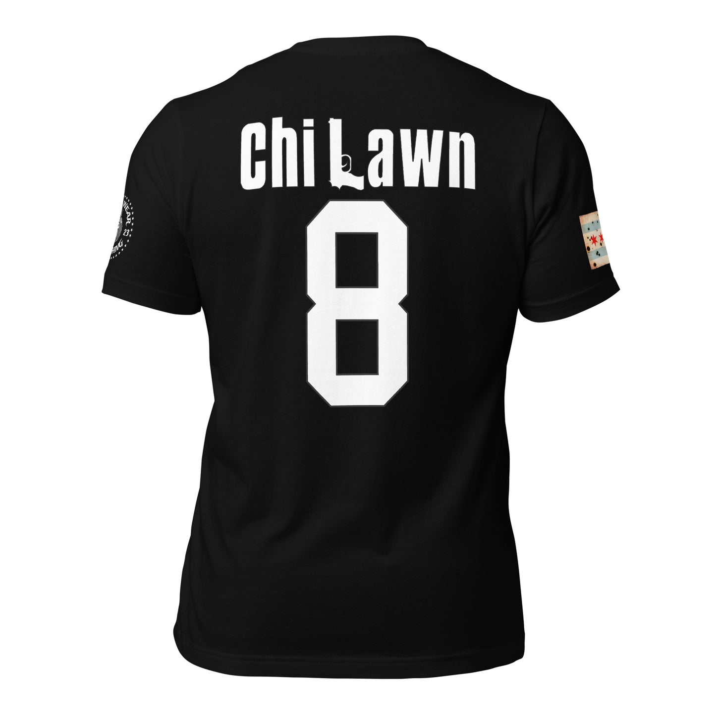 District 008 - Chi Lawn: Chicago Police Sopranos Inspired Tee Shirt