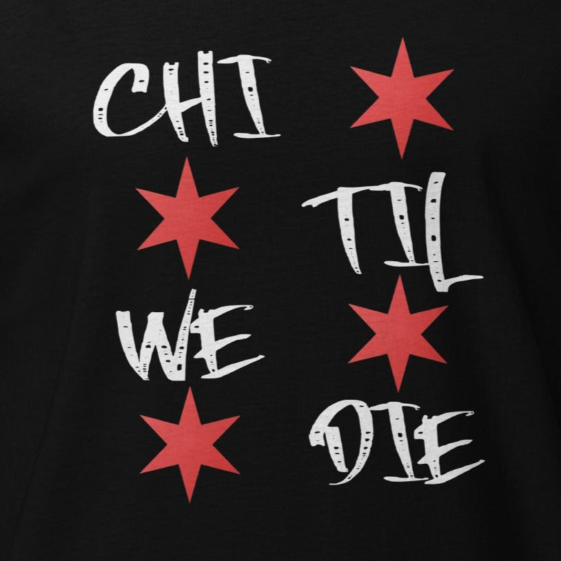 Chi Til We Die Gym Bag: Show Your Chicago Pride in Style