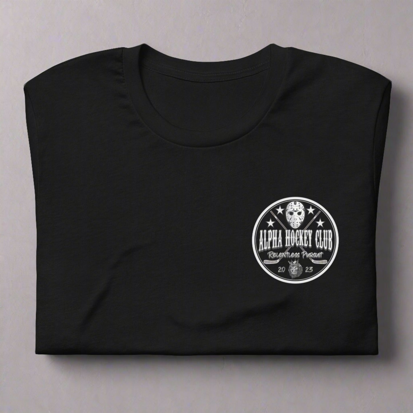 Alpha Hockey Club: Envied By All Tee Shirt - Original Alpha Wear Clothing