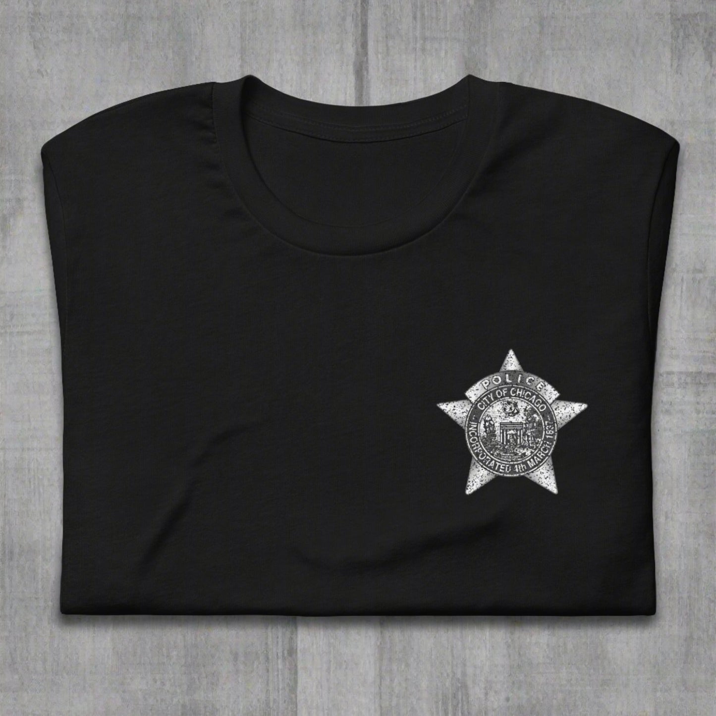 District 010 - Ogden: Chicago Police Sons of Anarchy Inspired Tee Shirt