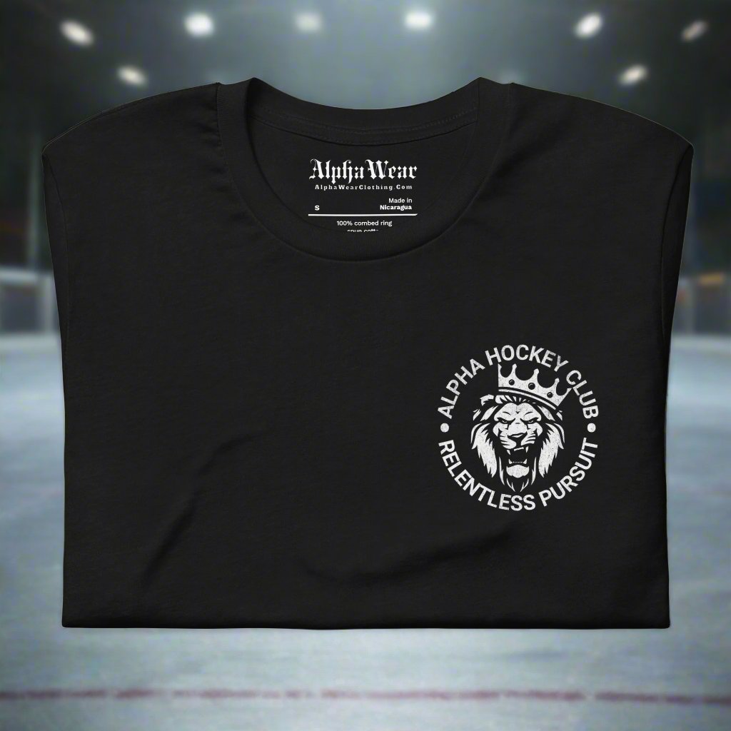 “Keep Going” Motivational T-Shirt by Alpha Hockey Club