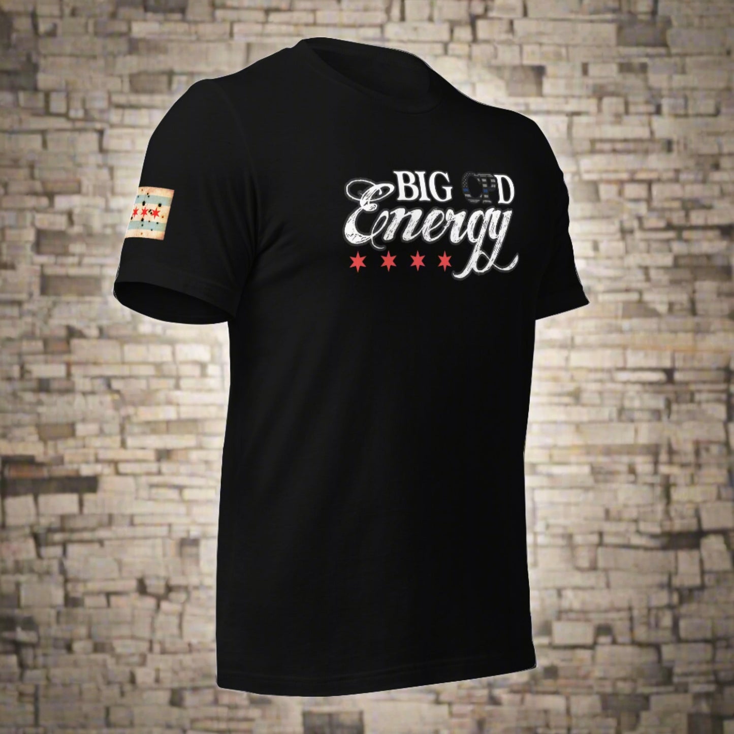 Original Big D Energy Chicago Police Tee Shirt