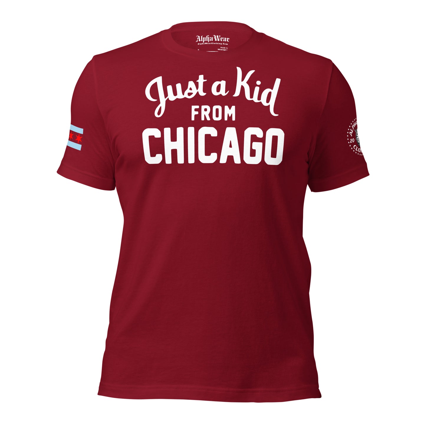 "Just a Kid from Chicago" T-Shirt by Alpha Wear