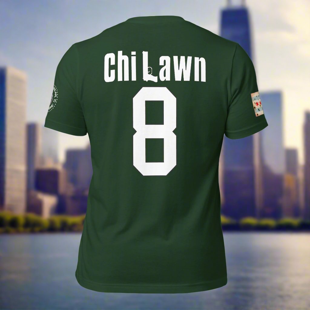 District 008 - Chi Lawn: Chicago Police Sopranos Inspired Tee Shirt