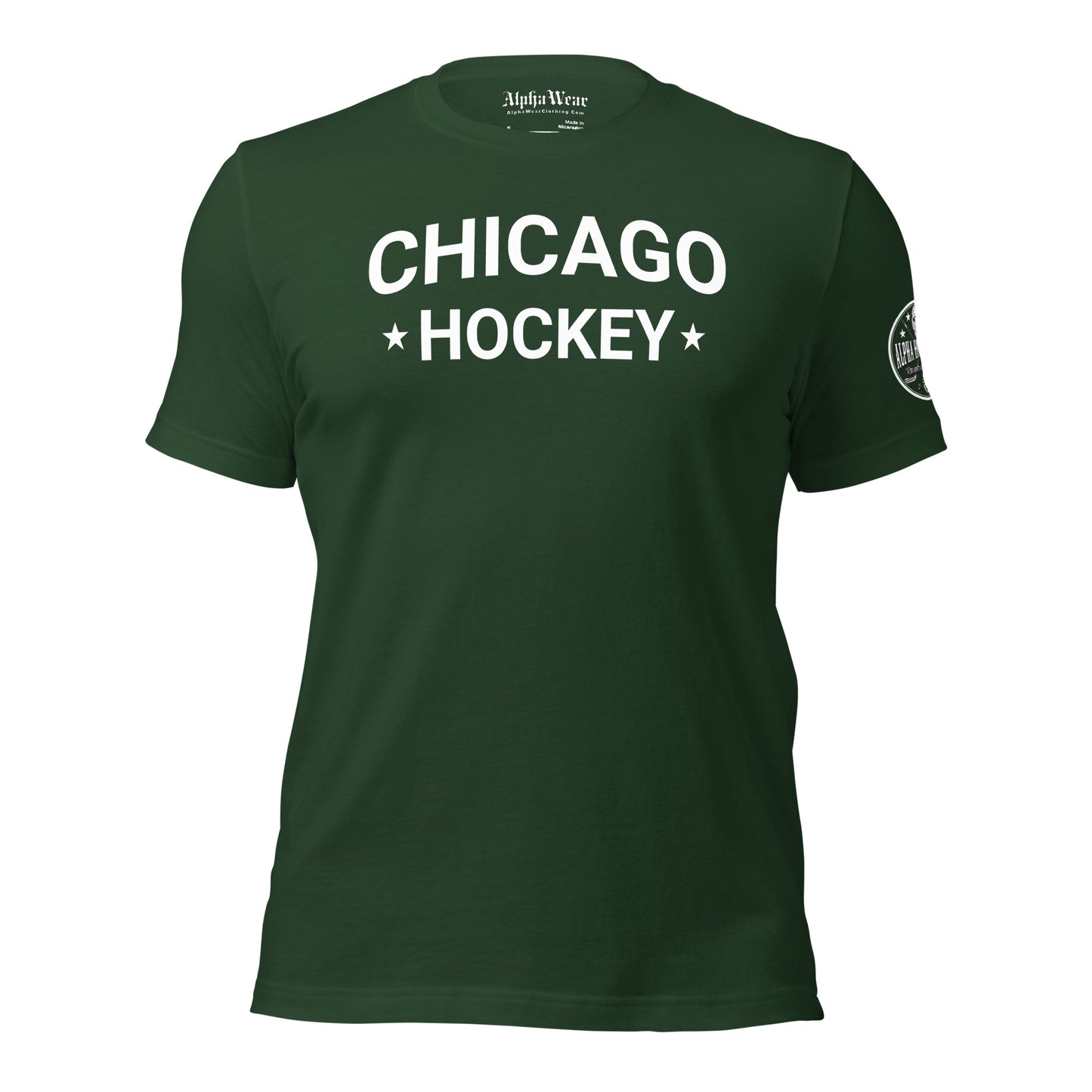 Chicago Hockey Basic T-Shirt by Alpha Hockey Club