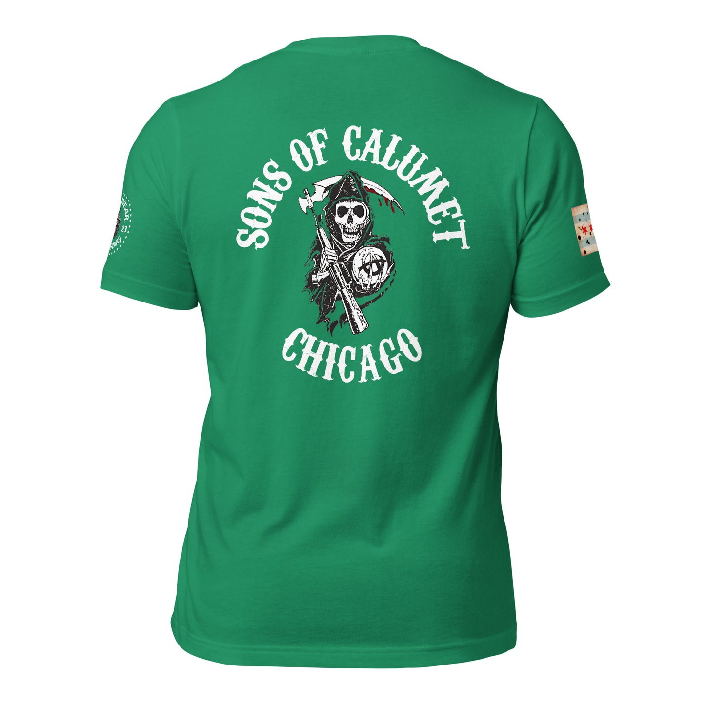 District 005 - Calumet: Chicago Police Sons of Anarchy Inspired Tee Shirt