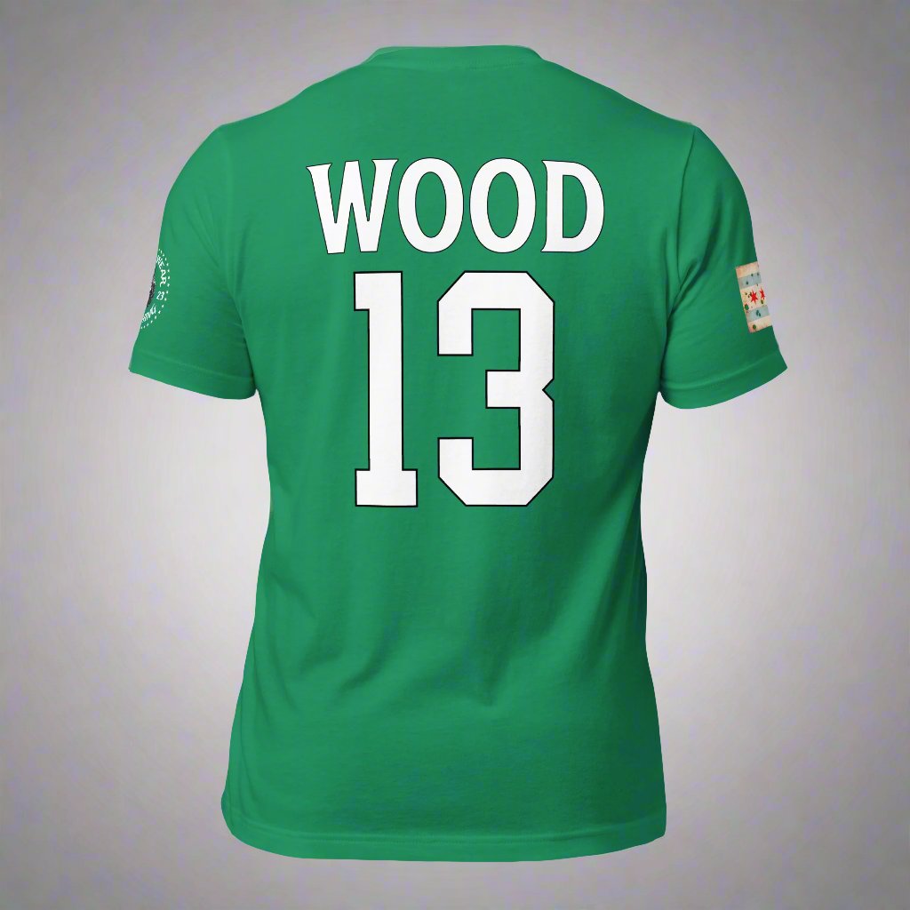 District 013 - Wood: Chicago Police Wood District 13 Jersey T-Shirt